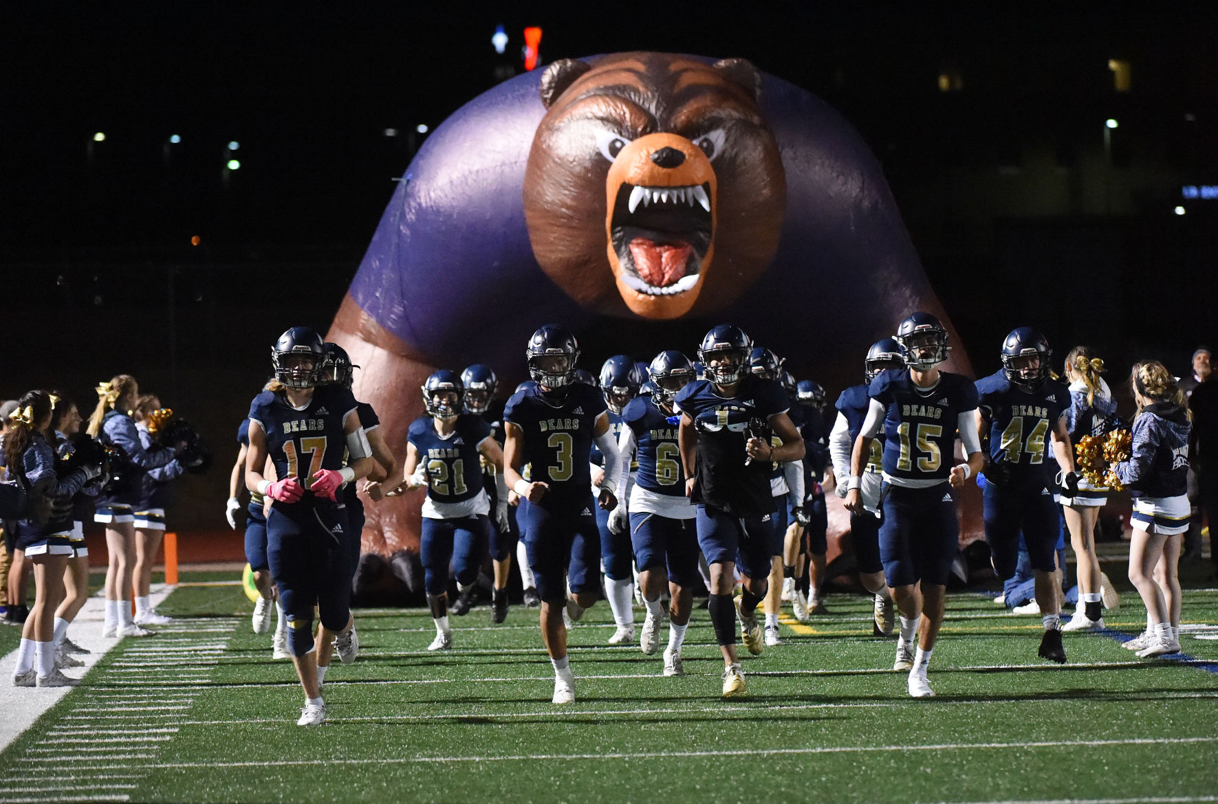PHOTOS: Palmer Ridge Bears (63) Holy Family Tigers (7)